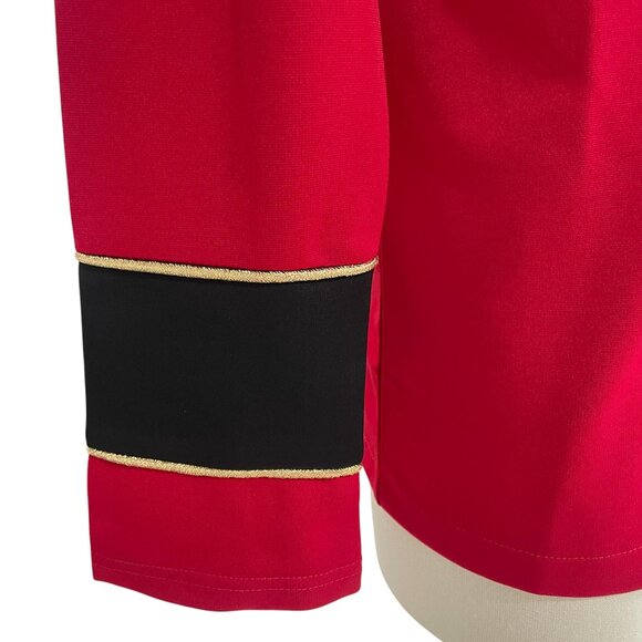 Star Trek Cosplay Jacket Red Uniform Top Gorpcore Corporeal Coquette Size S - Picture 5 of 6